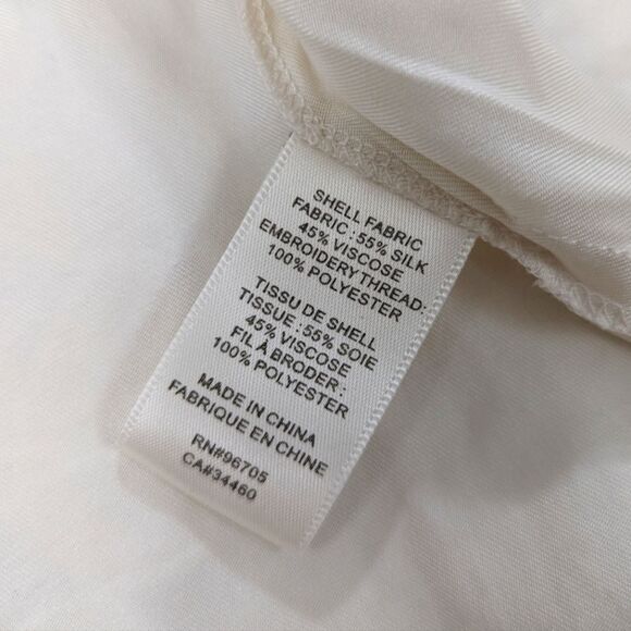 Rebecca Taylor Embroidered Lace Blouse - Picture 9 of 10